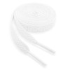 OrthoStep Flat Athletic White 63 inch Shoelaces 2 Pair Pack