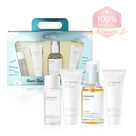 Mixsoon Kit De Viaje Coreano Glass Skin Cuidado Facial 4 Pzs