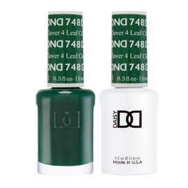 DND Gel Polish Set, Green Collection, UV/LED Gel Polish and Air Dry Nail Lacquer, Matching Chip-Free Polish Duo, 785 Voodoo, 0.5 Fl Oz