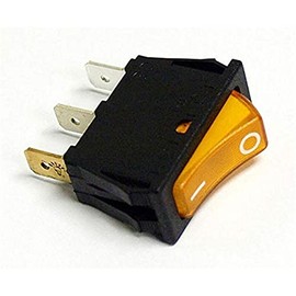 Dometic Fridge Rocker Switch Ignition Device Orange