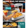 Wantjoin French Fry Warmer Commercial - 450W Electric Stainless Steel