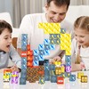 Magnetic Building Blocks, 180 Pieces Magnetic Building Cube Game for