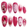 Love Snow Handmade Nail Tips - Almond / 러브 스노우