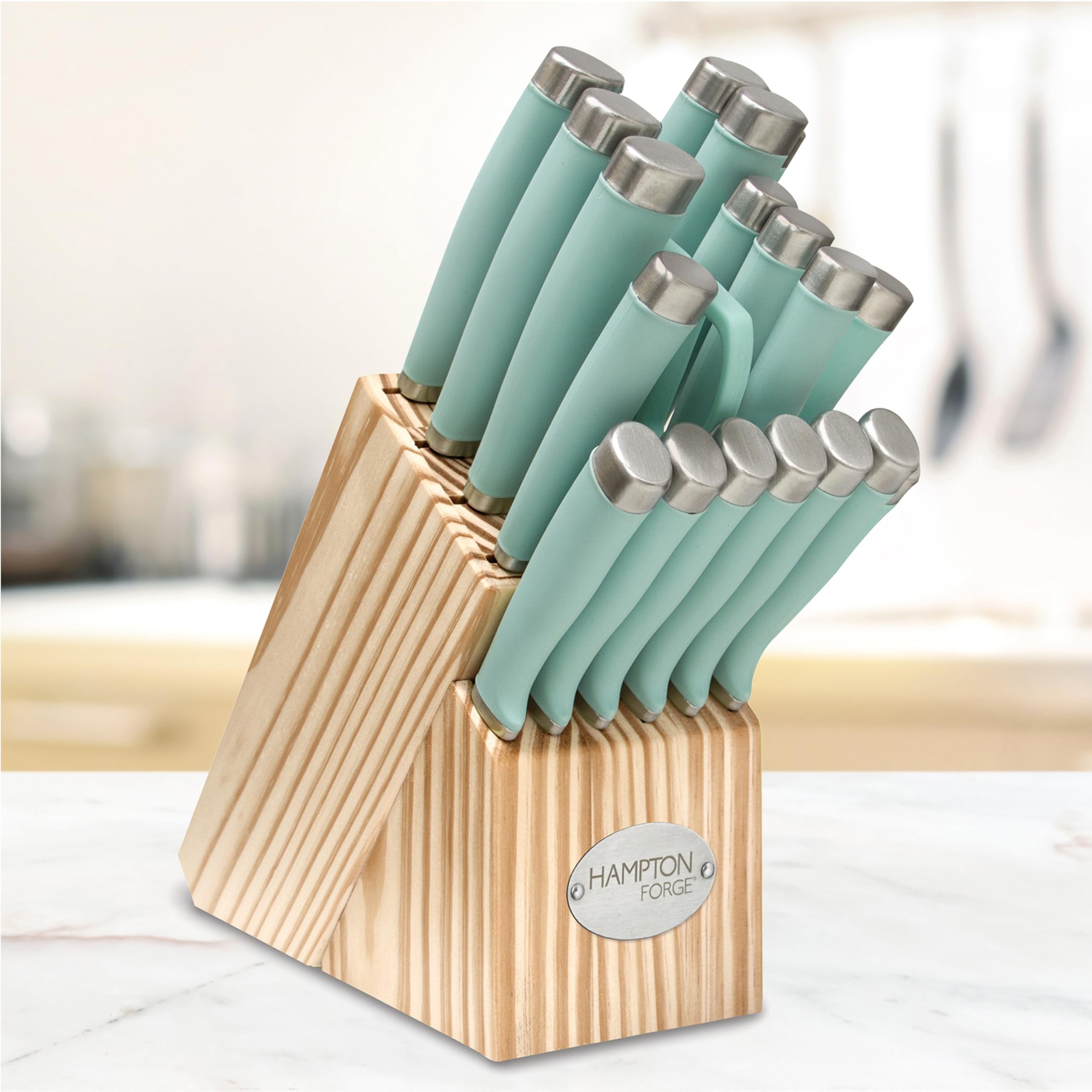 Epicure Pistachio 17 Pc Block Set - Thumbnail 4