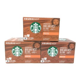 Starbucks K-Cups, Breakfast Blend 10 ea (Pack of 3)