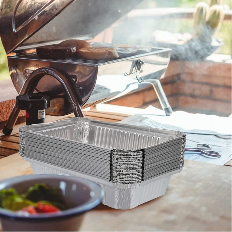 Weber 20 Pack Small Drip Pans Weber Aluminum X Pan