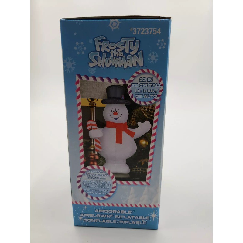 Gemmy 22" FROSTY the SNOWMAN Airblown Inflatable Christmas NIB USB