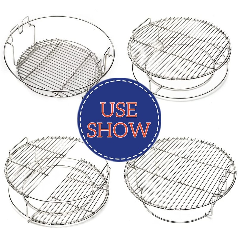 Perfect Fit for Big Green Egg 5-Piece Upgraded Replacement Kit