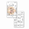 Heart Sounds Diagram Vertical Badge Reference Card (1 Card)