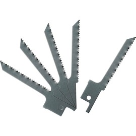 Kyocera No. 67 6641475 Old Ryobi Reciprocating Saw Blade for Woodworking and Synthetic Resins, For Carpentry Curves and Window Opening Processing, 3.0 inches (75 mm), Set of 5