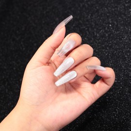 MEGIOR 15ML Cat Eye Gel Nail Polish 1Pc Silver Magnetic Nail Polish with Magnet Soak off Holographic Diamond Cat Eye Gel Polish for Nail Art Manicure Salon DIY at Home, 0.5 OZ