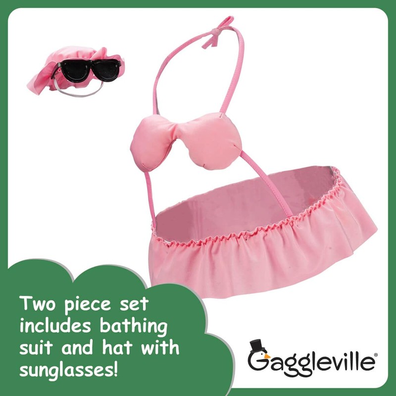 Fox Valley Traders Gaggleville Bikini Goose Outfit, Fits Large 23"