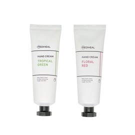 Mediheal Hand Cream 50ml Tropical Green + Floral Red (Total of 2 Hand Creams) / 메디힐 핸드크림 50ml 트로피컬 그린+플로랄 레드 총 2개 핸드크림