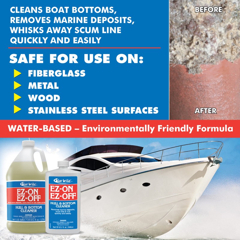 STAR BRITE EZ-ON EZ-Off Boat Hull & Bottom Cleaner -
