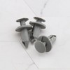 YINETTECH 50 x Grey Longer Trim Panel Fixing Lining Clips