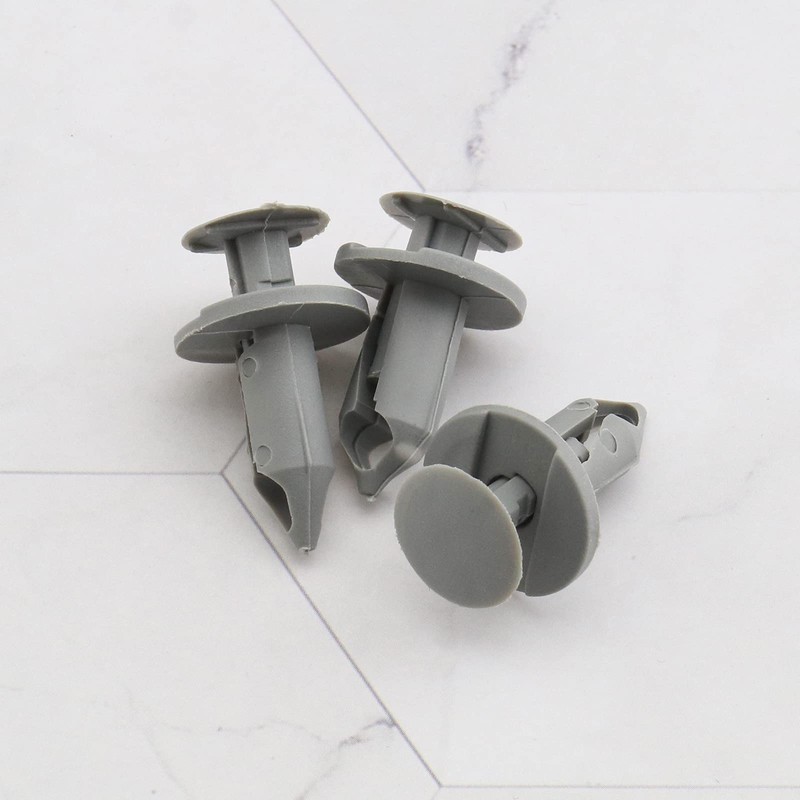 YINETTECH 50 x Grey Longer Trim Panel Fixing Lining Clips