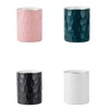 Ceramic Pen Holder Stand Cup Pencil Holder Organizer Makeup Brush