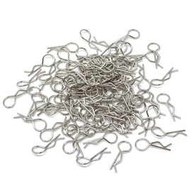 Honbay 100PCS 1/10 Metal Car Truck Buggy Shell Body Clips Pins for for RC Vehicles