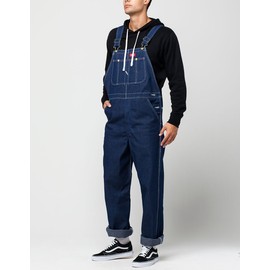 Dickies Mens Bib Overalls and Coveralls Workwear Apparel, Indigo Rigid, 38W x 34L US