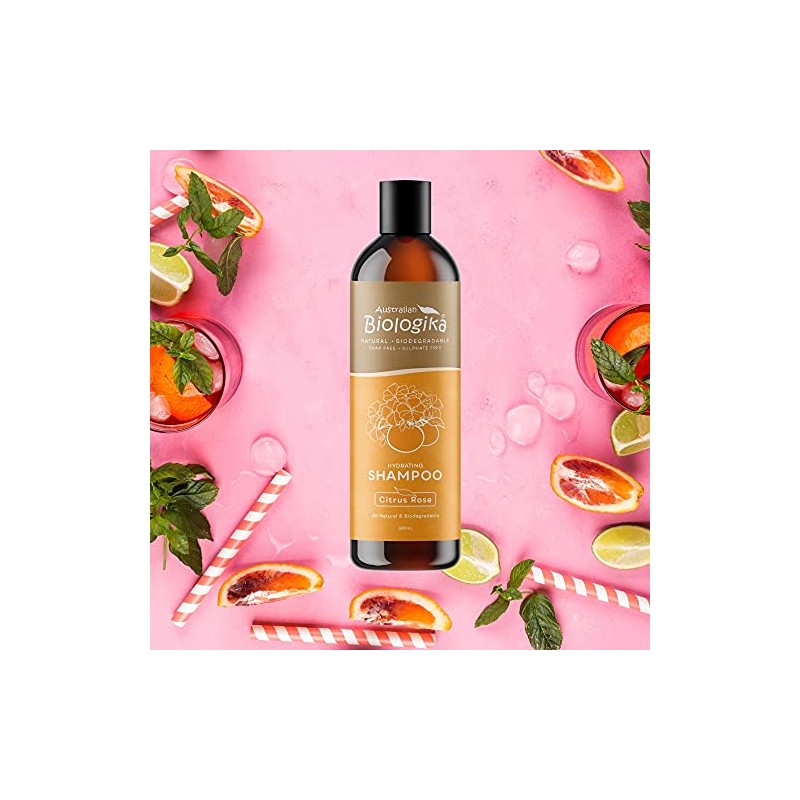 AUSTRALIAN ORGANIC BIOLOGIKA Biologika Citrus Rose Shampoo 500mL - Damaged