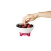 Chef'n Bramble Rinse and Carry Berry Colander, Plastic, White