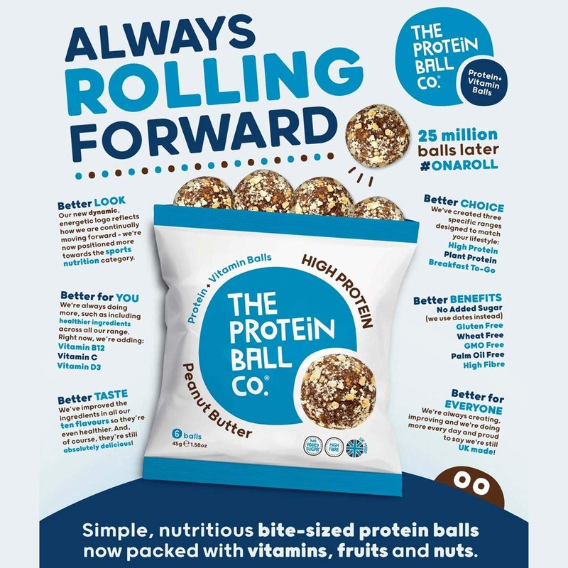 PROTEIN BALL CO Peanut Butter Protein + Vitamin Balls