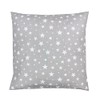 TupTam Children's Cushion Cover Decorative Patterned Grey Galaxy Size: 40