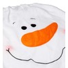 3Pcs Christmas Snowman Toilet Seat Cover Xmas Bathroom Decoration Home