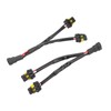 Headlight 2 Way Splitter Cable Socket Harness Male to Female