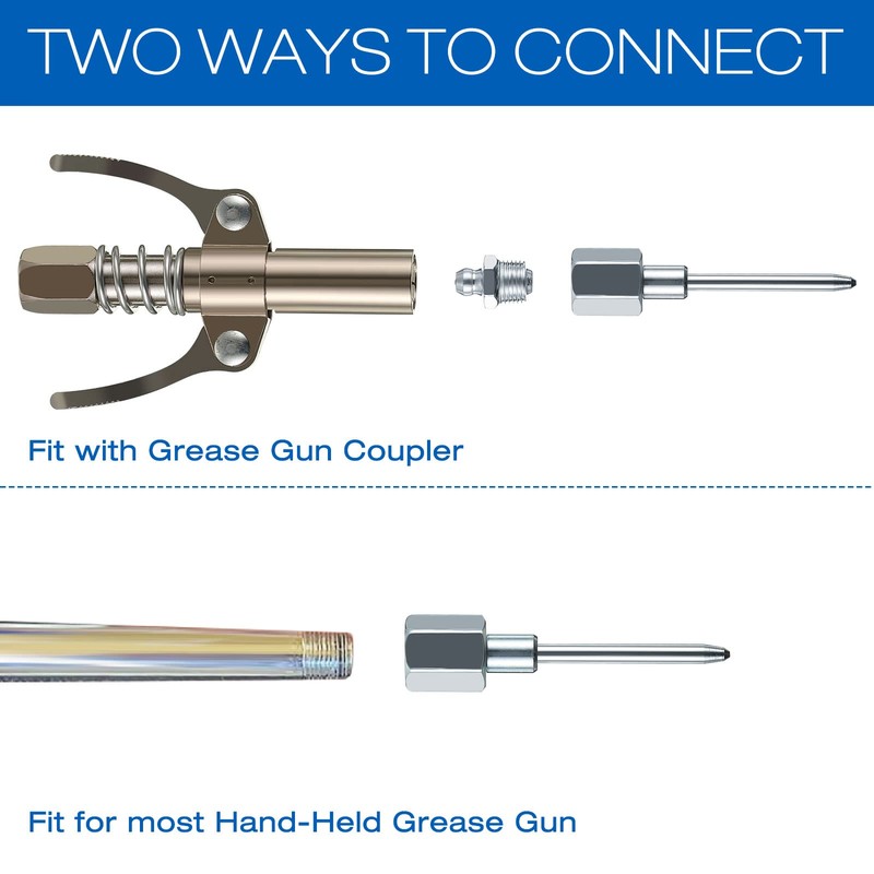 Grease Needle Nozzle, Needle Nose Grease Dispenser, Grease Gun Fittings