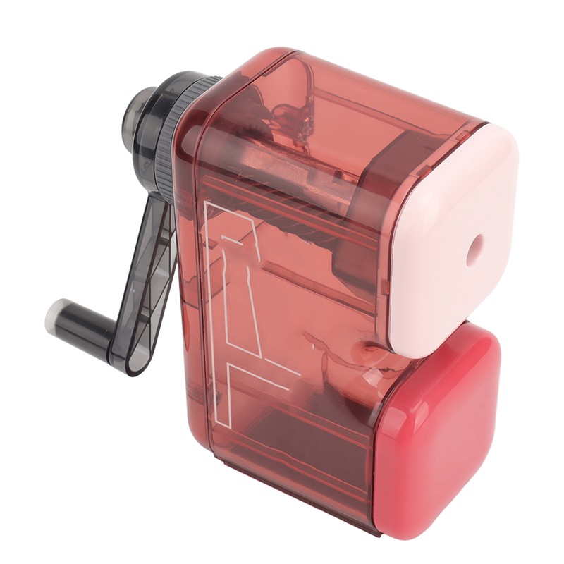 Artist Pencil Sharpener Hand Cranking Alloy Cutter Adjustable Nibs Manual