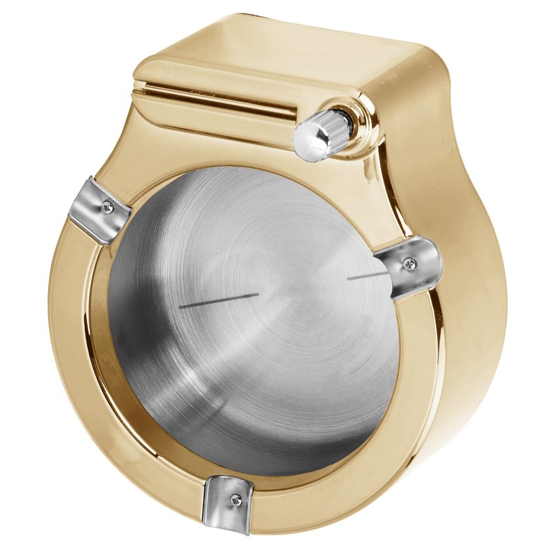 Stainless Steel Ashtray with Matches Lighter Function for Home Office