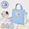 Marimo Craft SPIK-338 Snoopy 9032 Women's Lunch Tote Blue, blue