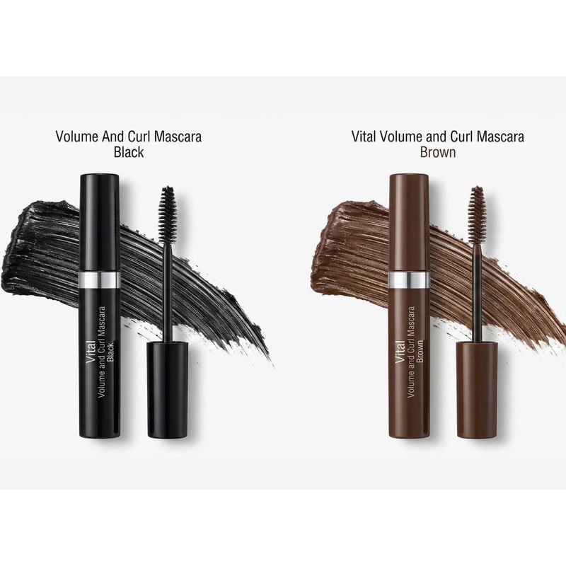 Dramatic Volume and curl smudge-proof, lenghtening formula for thick, Natural