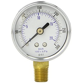 Sellerocity Air Compressor Gauge Compatible with Kobalt 1400111
