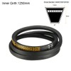 sourcing map A-49 Drive Belt 49 Inch Pitch Length Industrial