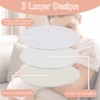 Scettar 12 PCS Breast Pads with Laundry Bag, Organic Bamboo