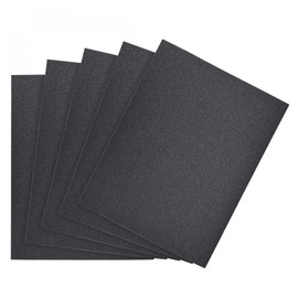 sourcing map 120 Grits Sanding Sheets 9-inch x 11-inch Wet Dry Silicon Carbide Sandpaper for Wood Furniture Metal Polishing 5pcs