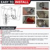 Avenuebool Anti Siphon Toilet Fill Valve Assembly, Toilet Fill Valve