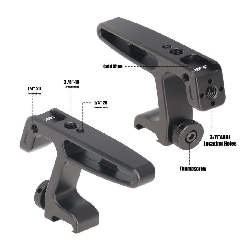 FOTGA Mini Top Handle Grip with 1/4"-20 Screws for Easy