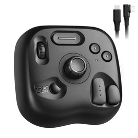TourBox Lite - Editing Keyboard Compact, Artists Go-to Drawing Macro Keypad, Works with Clip Studio Paint & More, Creative Console Controller with Custom Software, Streamline All Workflows - Wired