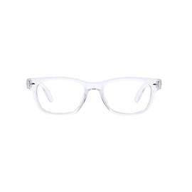 Peepers by PeeperSpecs Clark Blue Light Blocking Reading Glasses, Clear +1.00