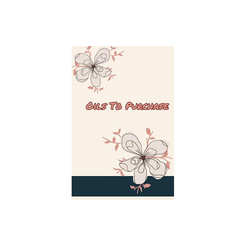 My Oily Order Journal