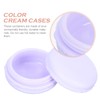 BESTOYARD 30pcs Cream Box Color Macaron Separate Jar Lip Eye