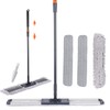Flat Mop for Cleaning Floors Heavy Duty Microfiber Wet Mop