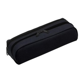 Raymei Fujii FY1088B Tinny Pen Case, Wide Opens for Easy Viewing, Black (Set of 2), Black, Casual
