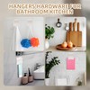 IOMDRWU 6 Pcs Large Self Adhesive Clips, Tapestry Hanger, Wall