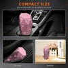 NBTEPEM Bling Car Trash Can with Lid, Bling Car Accessories
