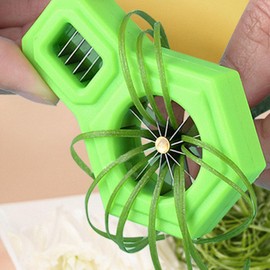 Blooming Onion Cutter, Manual Scallion Cutter Stainless Steel, Multifunctional Kitchen Gadget Onion Cutter Graters for Home, Kitchen Cutting Vegetable Onion Garlic