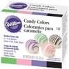 Wilton Candy Colors .25oz 4/PkgPink, Green, Violet & Black